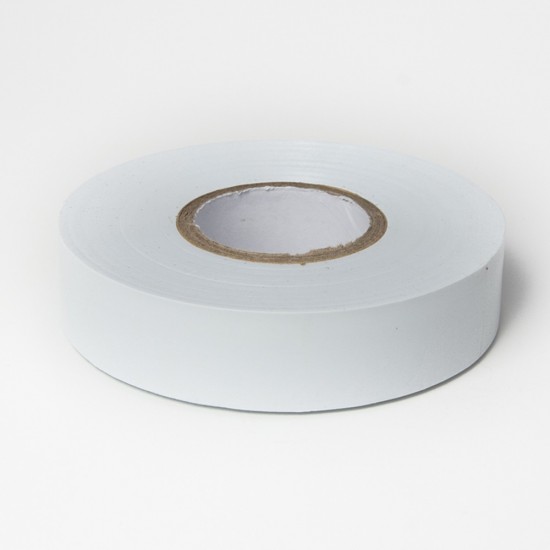 ELECTRICAL INSULATION PVC TAPE WATERPROOF TAPE FLAME RETARDANT 20M X 19MM WHITE