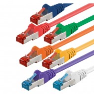 0.5m Ethernet Cable RJ45 Cat6 Network Snagless LAN Fast Internet Patch Lead Color