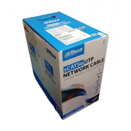 Dahua Indoor Cat5e  UTP Ethernet LAN Cable Network Internet CCTV Cable  305m 