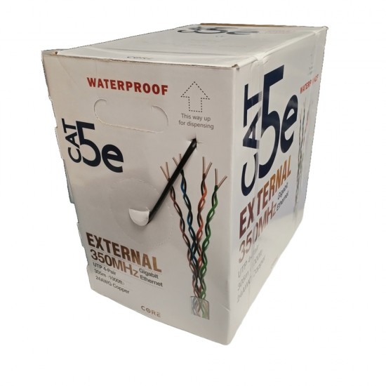CORE 305m Outdoor CAT5e UTP Ethernet Cable