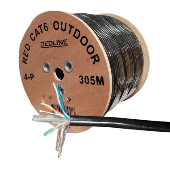 305m CAT6 Outdoor Network Cable – Weatherproof & High-Performance