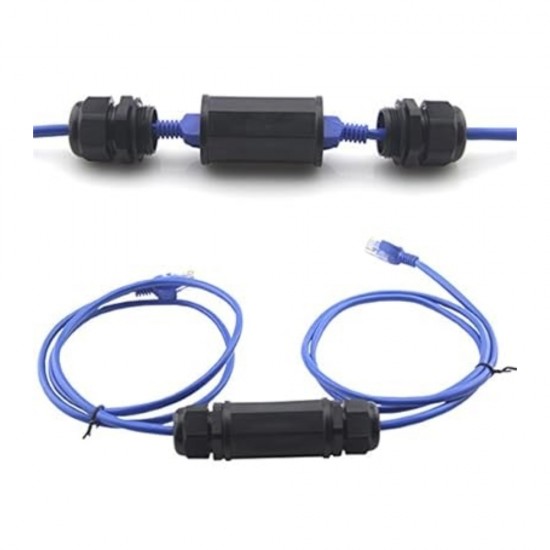 Outdoor CAT6A RJ45 Coupler - Dustproof Waterproof IP67