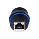 Outdoor CAT6A RJ45 Coupler - Dustproof Waterproof IP67