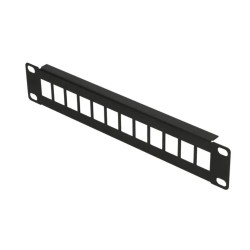 10 inch Keystone Patch Panel 1U