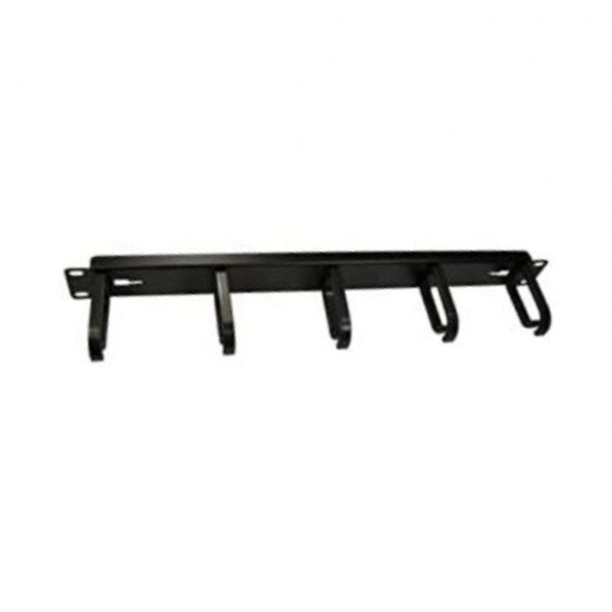 1U Horizontal Cable Tidy Panel