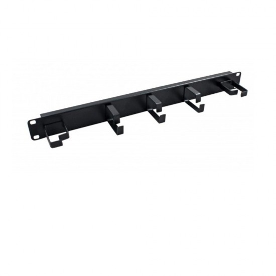 1U Horizontal Cable Tidy Panel