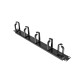 1U Horizontal Cable Tidy Panel