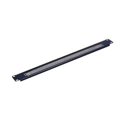 1U Rack Blank Insert Vented Mount Panel Server Rack Enclosure Network Cabinet 