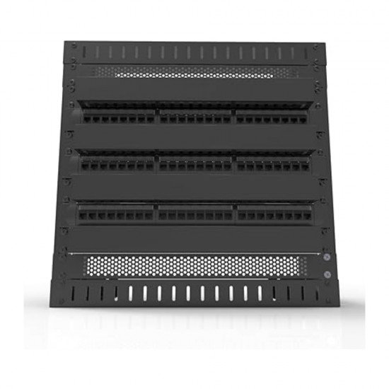 4U Rack Blank Insert Vented Mount Panel Server Rack Enclosure Network Cabinet 