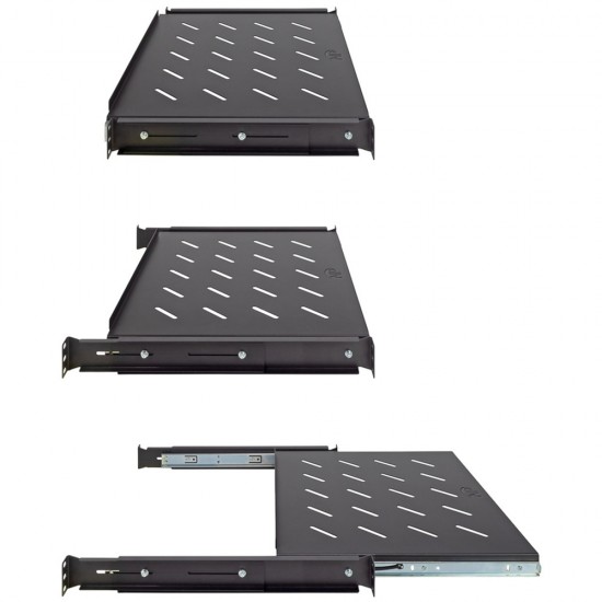 1U Sliding Shelf 350mm Deep Vented Server Rack Cabinet AV Network Equipment from Satcity.ie Ireland Limerick 1U Sliding Shelf 350mm Deep Vented Server Rack Cabinet AV Network Equipment