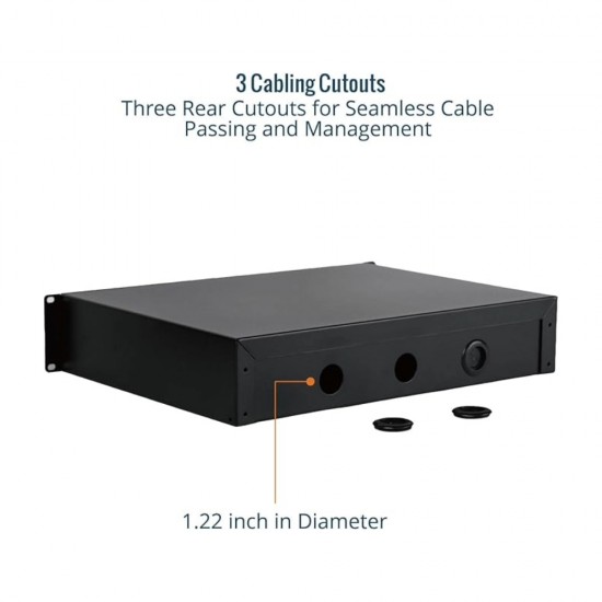 2U Sliding Shelf 420mm Deep Vented Server Rack Cabinet AV Network Equipment from Satcity.ie Ireland Limerick 2U Sliding Shelf 420mm Deep Vented Server Rack Cabinet AV Network Equipment