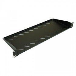 Cantilever 1U Shelf 200mm Deep Vented Server Rack Cabinet AV Network Equipment 