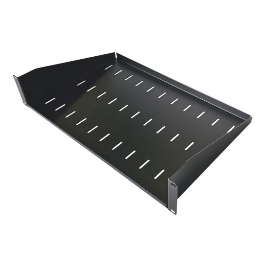 Cantilever 2U Shelf 400mm Deep Vented Server Rack Cabinet AV Network Equipment 