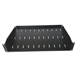 Cantilever 2U Shelf 400mm Deep Vented Server Rack Cabinet AV Network Equipment 