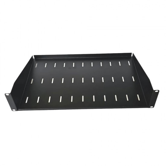 Cantilever 2U Shelf 400mm Deep Vented Server Rack Cabinet AV Network Equipment 