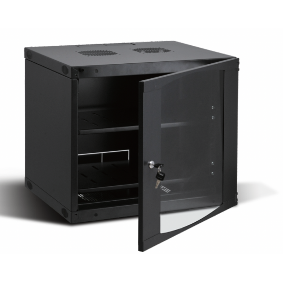 Wall Mounted Data Cabinet Rackmount 19 inch Comms 540mm Width (6U) 6U450