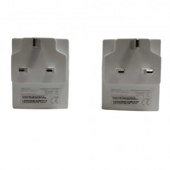 TP-LINK AV1000 GIGABIT Powerline Adapter Kit TL-PA7017 1 Port