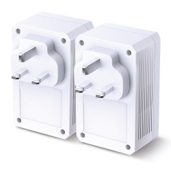 TP-LINK TL-PA7027P AV1000 Gigabit Passthrough Powerline Starter Kit