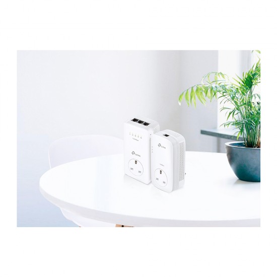 TP-Link AV1300 TL-WPA8631P KIT-V3 Gigabit Passthrough Powerline Wi-Fi Kit from Satcity.ie Ireland Limerick TP-Link AV1300 TL-WPA8631P KIT-V3 Gigabit Passthrough Powerline Wi-Fi Kit