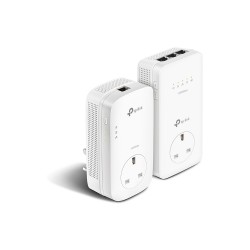 TP-Link AV1300 TL-WPA8631P KIT-V3 Gigabit Passthrough Powerline Wi-Fi Kit 