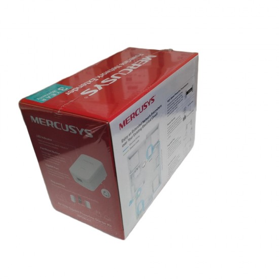 Mercusys AV1000 Powerline Adapter Kit MP500 Extender 300m Range Speed 1000 Mbps from Satcity.ie  Ireland Limerick