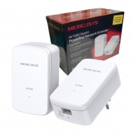 Mercusys AV1000 Powerline Adapter Kit MP500 Extender 300m Range Speed 1000 Mbps