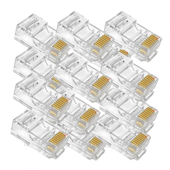EASY PUSH RJ45 PASS THROUGH ETHERNET CONNECTOR CRIMP CAT5 CAT5E CABLE ENDS 100 from Satcity.ie Ireland Limerick EASY PUSH RJ45 PASS THROUGH ETHERNET CONNECTOR CRIMP CAT5 CAT5E CABLE ENDS 100 from Satcity.ie Ireland Limerick