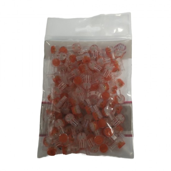 Jelly Crimp UY2 2 WAY CONNECTOR CRIMPS EXTERNAL INTERNAL CABLE TELEPHONE 100pack