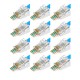 Easy Push Through CAT6 RJ45 Pass Through CAT6 Ends Ethernet Connector (100) from Satcity.ie Ireland Limerick Easy Push Through CAT6 RJ45 Pass Through CAT6 Ends Ethernet Connector (100)