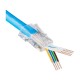 Easy Push Through CAT6 RJ45 Pass Through CAT6 Ends Ethernet Connector (10) from Satcity.ie Ireland Limerick Easy Push Through CAT6 RJ45 Pass Through CAT6 Ends Ethernet Connector (10)