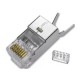 CAT6A FTP Shielded RJ45 Ethernet Connector 10 from Satcity.ie Ireland Limerick CAT6A FTP Shielded RJ45 Ethernet Connector 10