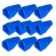 BLUE RJ45 STRAIN RELIEF BOOT PLUG CONNECTOR BOOTS FOR CAT 5 6 ETHERNET CABLE 100