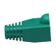GREEN RJ45 STRAIN RELIEF BOOT PLUG CONNECTOR BOOTS FOR CAT5 6 ETHERNET CABLE 100