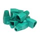 GREEN RJ45 STRAIN RELIEF BOOT PLUG CONNECTOR BOOTS FOR CAT5 6 ETHERNET CABLE 100