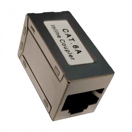 CAT6 RJ45 Coupler PoE Female to Female Shielded Ethernet Cable Extender