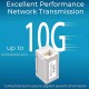 CAT6 RJ45 Coupler PoE Female to Female Shielded Ethernet Cable Extender