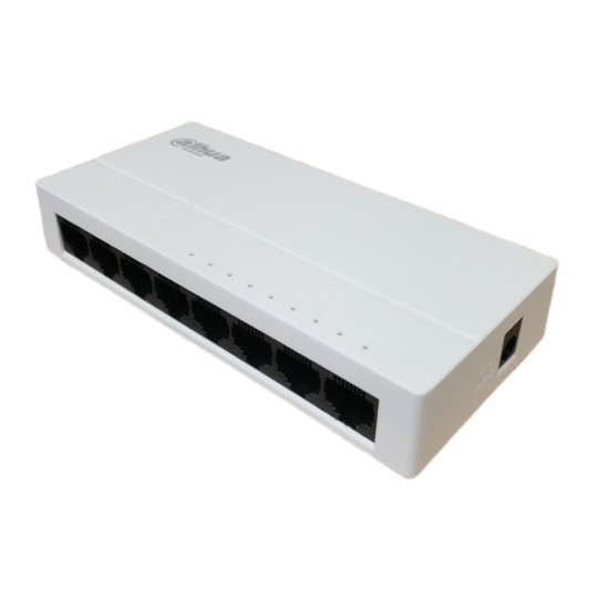 8 Port Gigabit Network Switch Dahua 10/100/1000 DH-PFS3008-8GT-L from Satcity.ie Ireland Limerick 8 Port Gigabit Network Switch Dahua 10/100/1000 DH-PFS3008-8GT-L