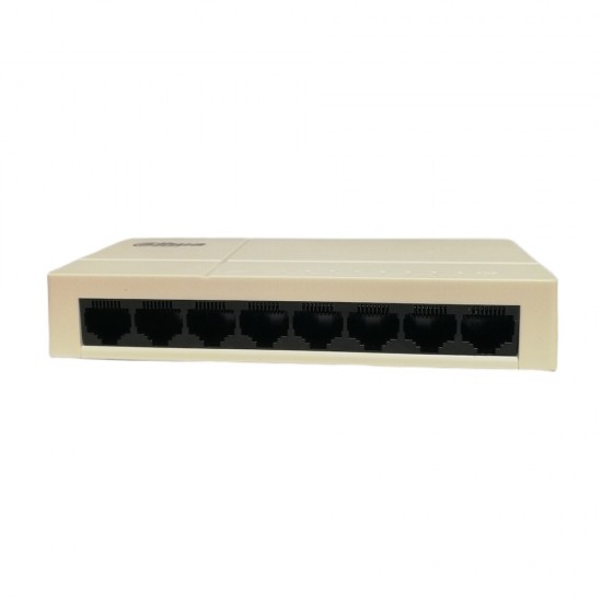 8 Port Gigabit Network Switch Dahua 10/100/1000 DH-PFS3008-8GT-L from Satcity.ie Ireland Limerick 8 Port Gigabit Network Switch Dahua 10/100/1000 DH-PFS3008-8GT-L