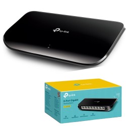 Tp-link 8 Port Gigabit Desktop Switch 10/100/1000Mbps Wired Ethernet Lan Hub