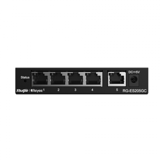 5 Port Gigabit PoE+ Smart Switch - Cloud Managed Switch Reyee