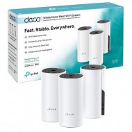WHOLE HOME MESH WI-FI SYSTEM AC1200 DECO M4 3PK SPEED BOOSTER ITHERNET AMPLIFIER