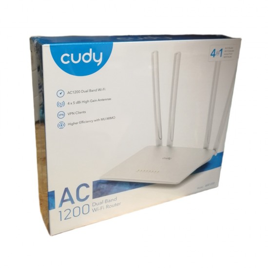 Cudy WR1200 1200Mbps Dual Band WiFi Router