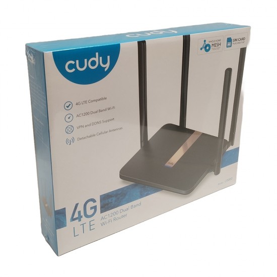 Cudy 4G LTE Cat4 1200mbps WiFi Router