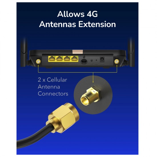 Cudy 4G LTE Cat4 1200mbps WiFi Router