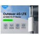Cudy Outdoor 4G LTE Cat4 1200Mbps Wi-Fi Router Mesh Whole Home System Network