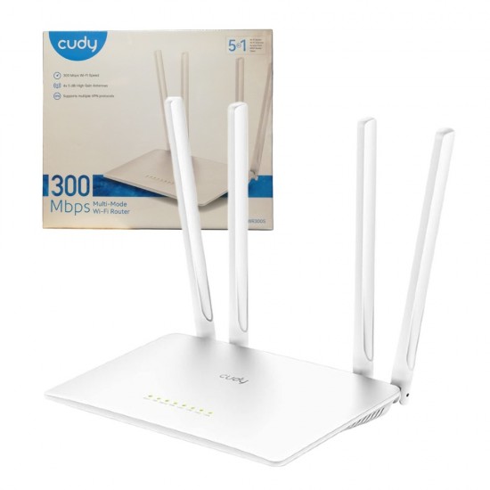 Cudy WR300S 300Mbps Wireless WiFi Router