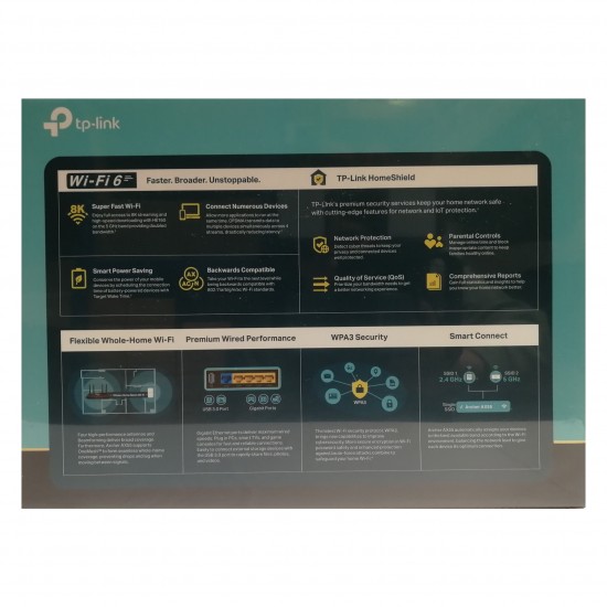 AX3000 Dual Band Gigabit Wi-Fi 6 Router Archer AX55 from Satcity.ie Ireland Limerick AX3000 Dual Band Gigabit Wi-Fi 6 Router Archer AX55