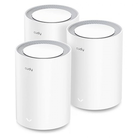 Cudy AX1500 Dual Band Gigabit Wi-Fi 6 Mesh System (3 Pack)