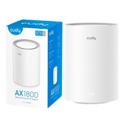 Cudy AX1800 Dual Band Gigabit Wi-Fi 6 Mesh System (1 Pack) Cudy AX1800 Dual Band Gigabit Wi-Fi 6 Mesh System (1 Pack)