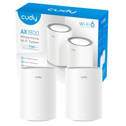 Cudy AX1800 Dual Band Gigabit Wi-Fi 6 Mesh System (2 Pack)